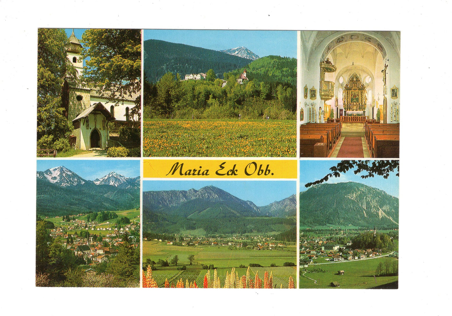 Ansichtskarte Maria Eck / Oberbayern / I1-52