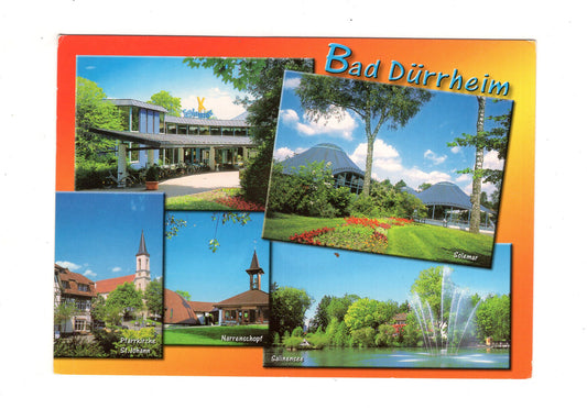 Ansichtskarte Bad Dürrheim / Salinensee / Solemar +++