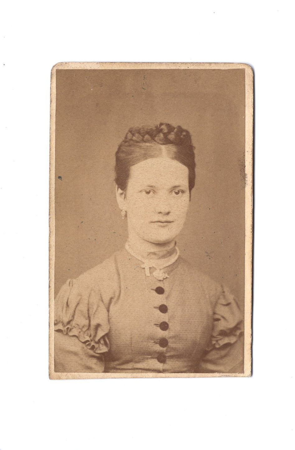 Fotografie Damenportrait - Nottfeld 1870er