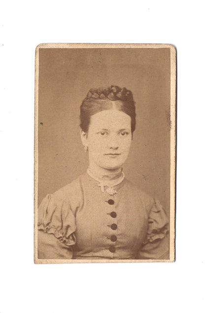 Fotografie Damenportrait - Nottfeld 1870er