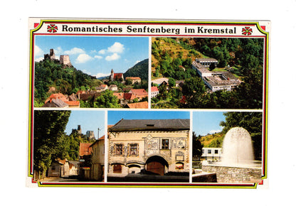 Ansichtskarte Senftenberg im Kremstal / Niederösterreich / Österreich