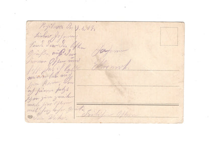 Ansichtskarte / Feldpost / Patriotische Karte - 1917