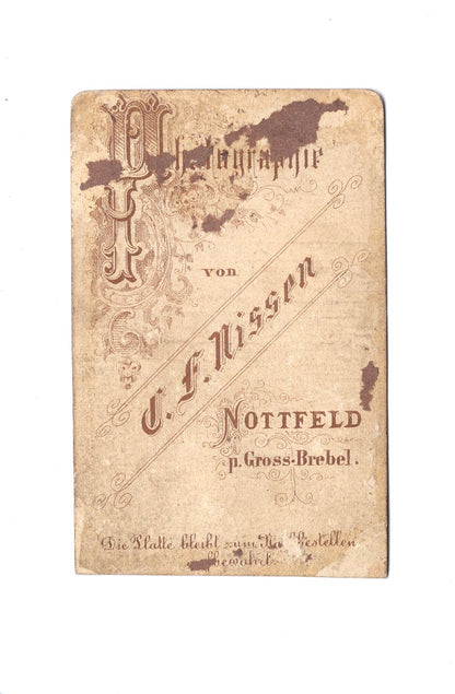 Fotografie Damenportrait - Nottfeld 1870er