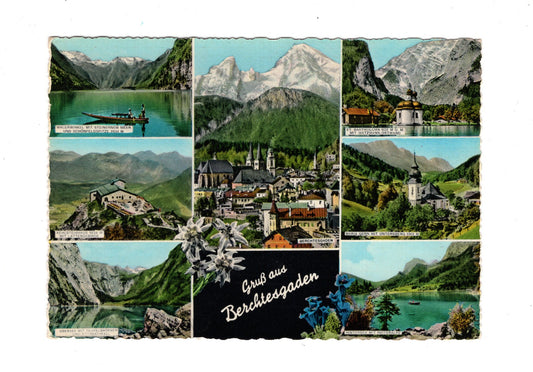 Ansichtskarte Berchtesgaden / Maria Gern mit Untersberg +++