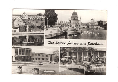 Ansichtskarte Potsdam / Hauptbahnhof / Mitropa-Gaststätte +++