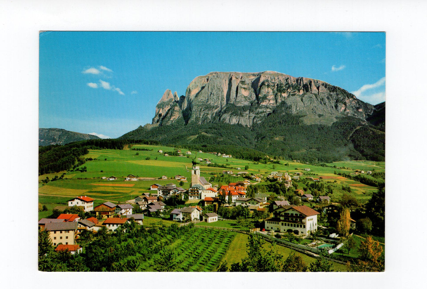 Ansichtskarte Völs am Schlern / Dolomiten / Südtirol / Italien