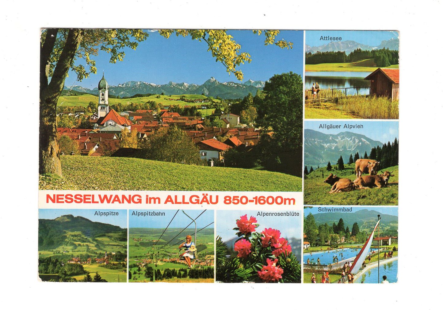 Ansichtskarte Nesselwang im Allgäu / H1-55