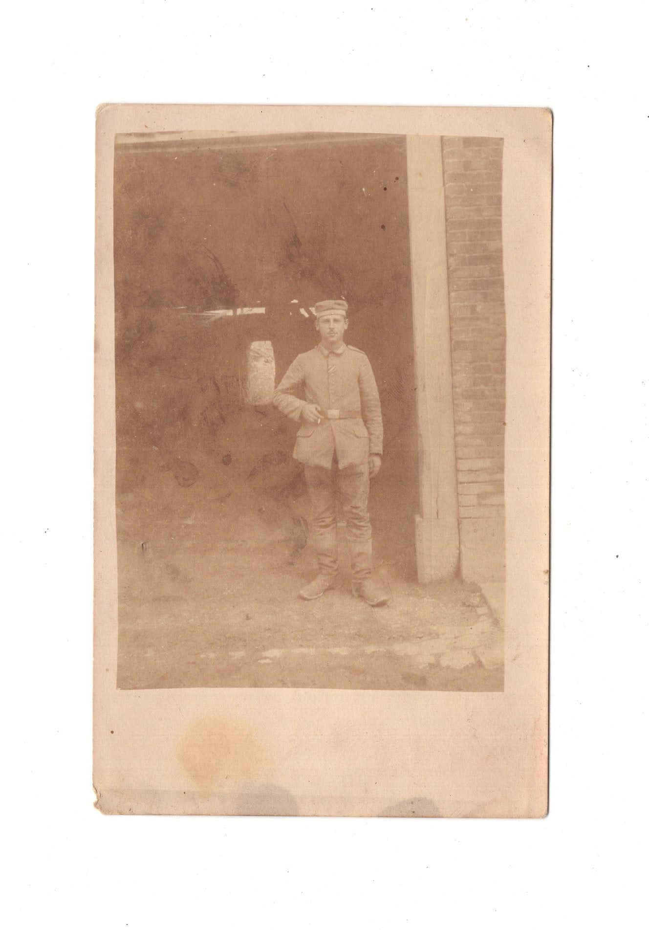 Ansichtskarte Soldat / Soldatenportrait - 1917