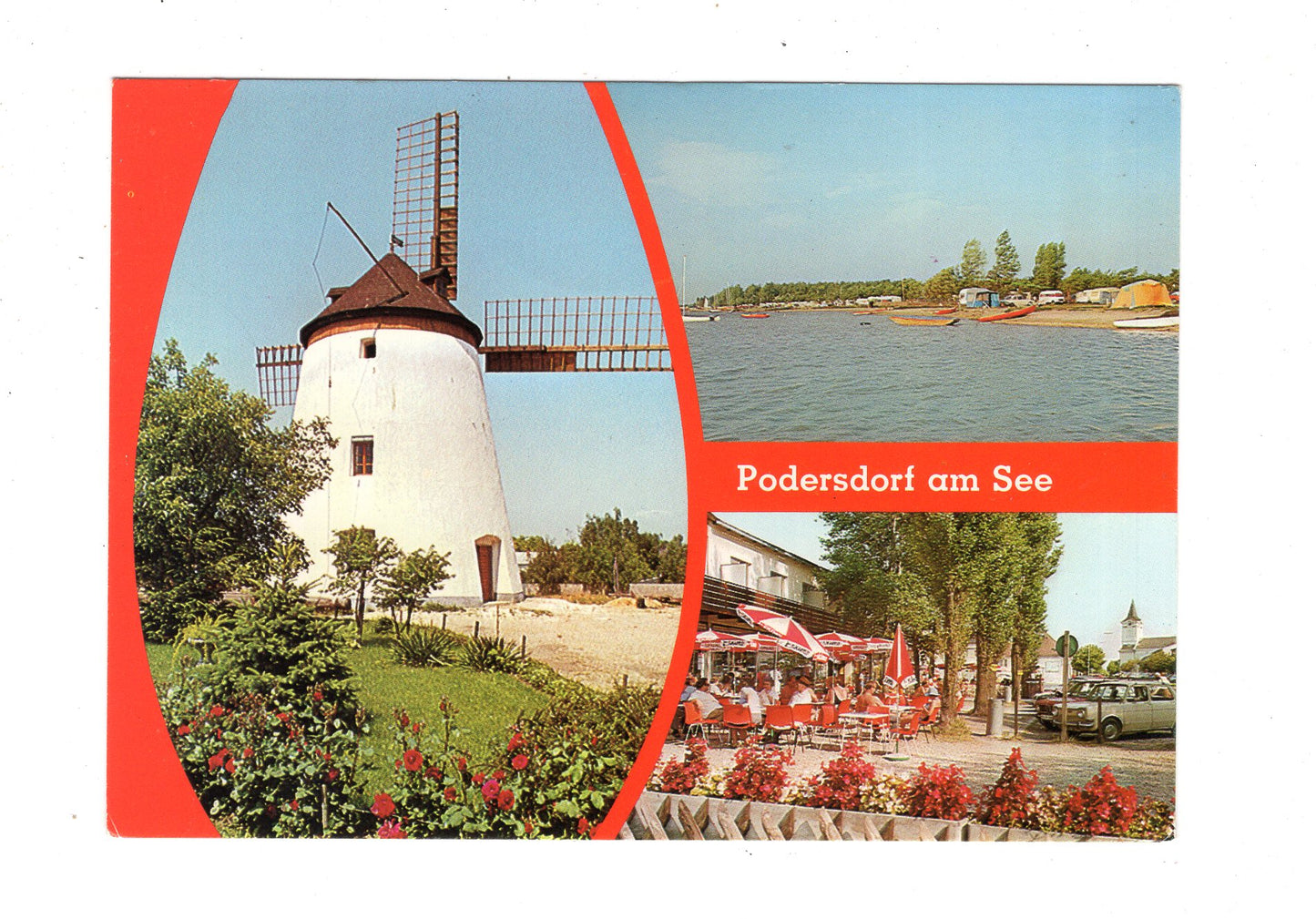 Ansichtskarte Podersdorf am See / Österreich