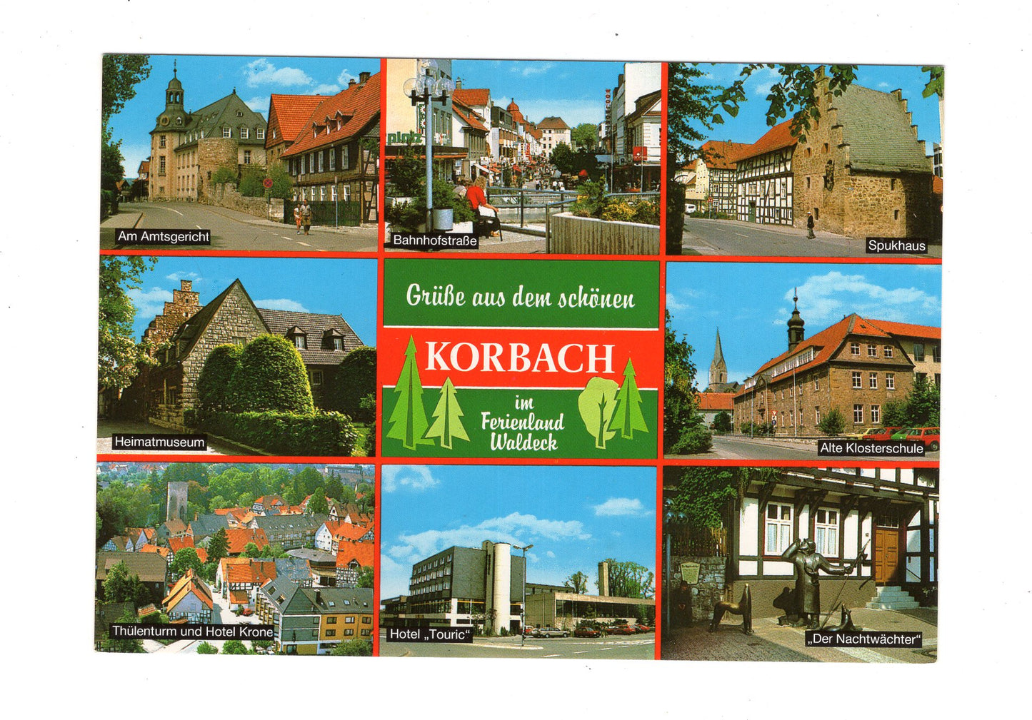 Ansichtskarte Korbach im Ferienland Waldeck
