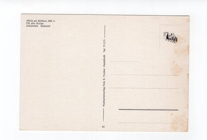 Ansichtskarte Völs am Schlern / Dolomiten / Südtirol / Italien