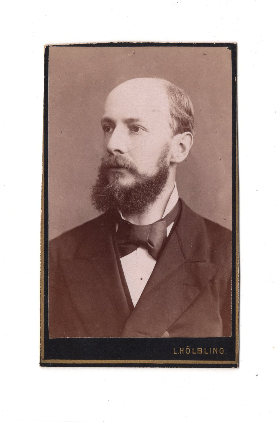Fotografie Herrenportrait - Wien 1880er / CDV C1-22