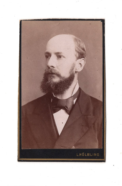 Fotografie Herrenportrait - Wien 1880er / CDV C1-22