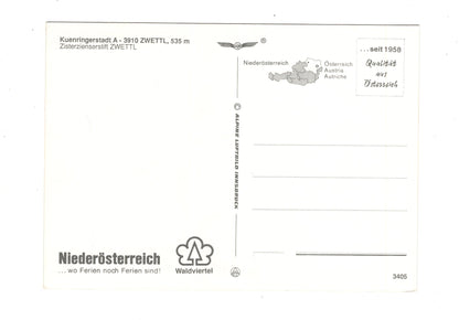 Ansichtskarte Zwettl / Stift Zwettl / Niederösterreich / Österreich