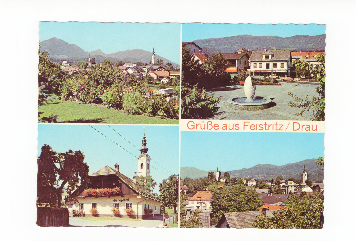 Ansichtskarte Feistritz an der Drau / Kärnten / Österreich