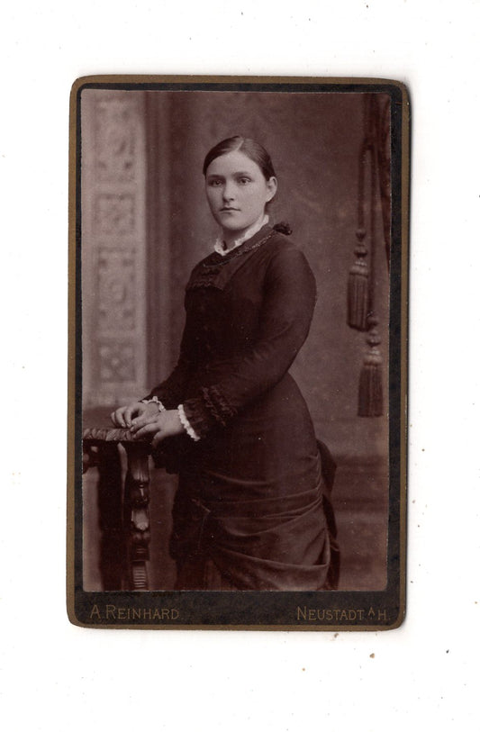Fotografie Feine Dame - Neustadt a. Haardt 1880er