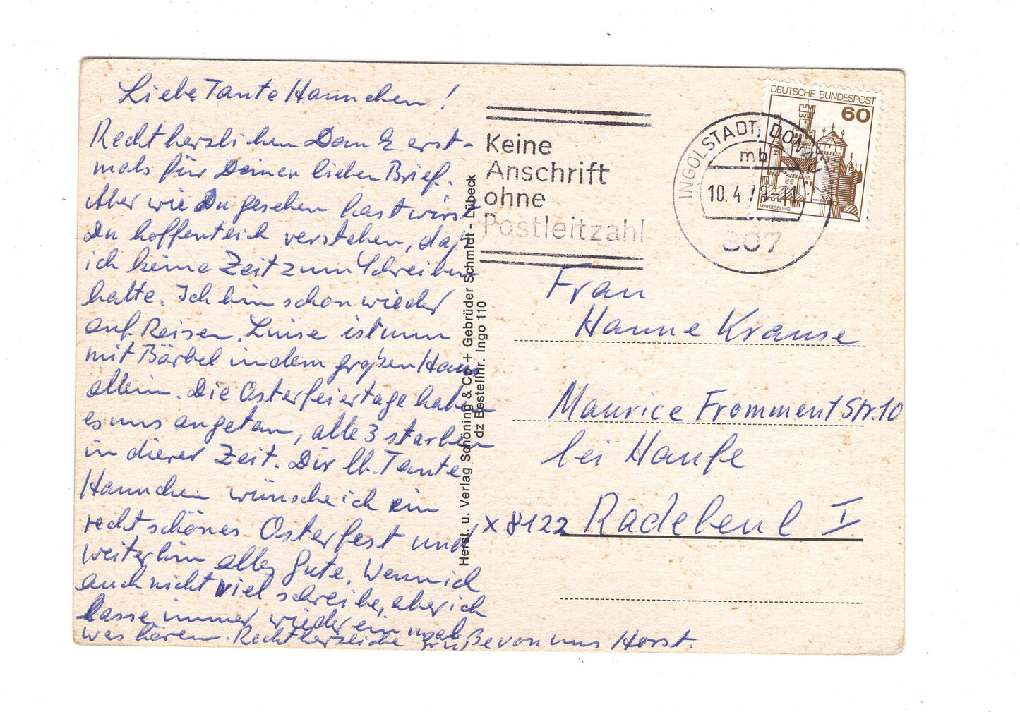 Ansichtskarte Ingolstadt an der Donau / G1-59