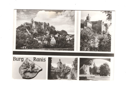 Ansichtskarte Burg Ranis