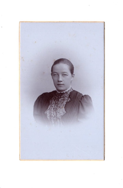 Fotografie Damenportrait - Barmen 1890er