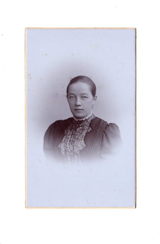 Fotografie Damenportrait - Barmen 1890er