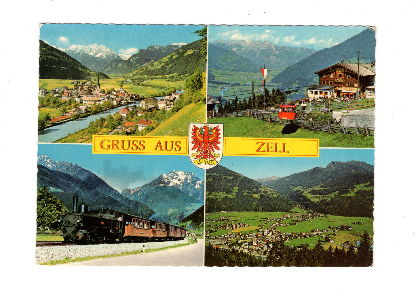 Ansichtskarte Zell am Ziller / Zillertal / Tirol / Österreich