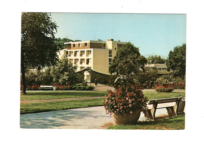 Ansichtskarte Obernkirchen / Kleiner Kurgarten mit Sonnenhof