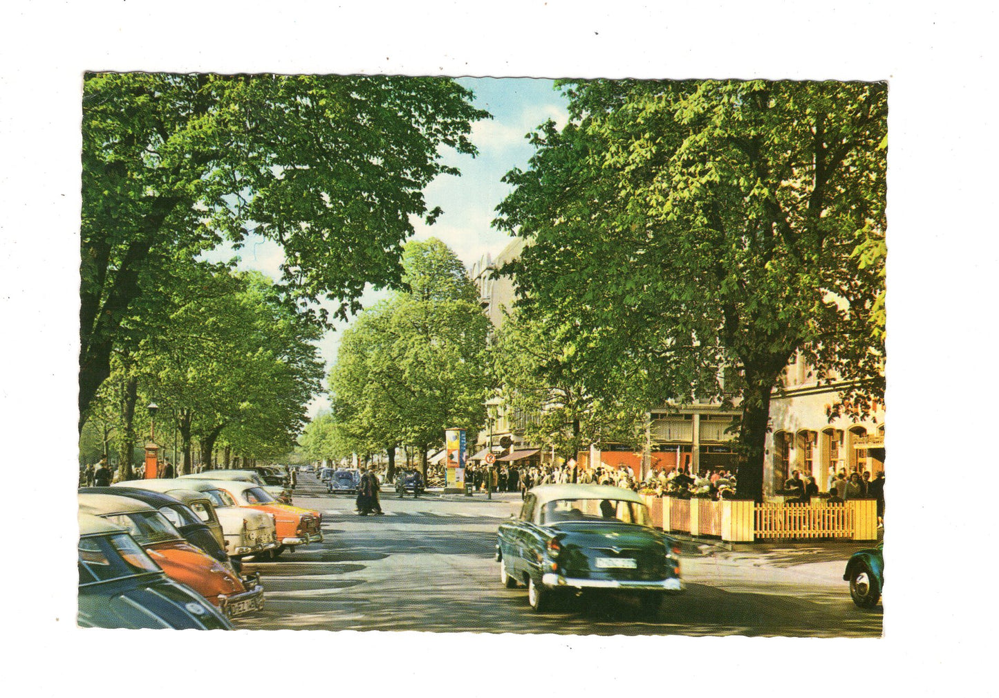 Ansichtskarte Düsseldorf am Rhein / Königsallee / M1-64