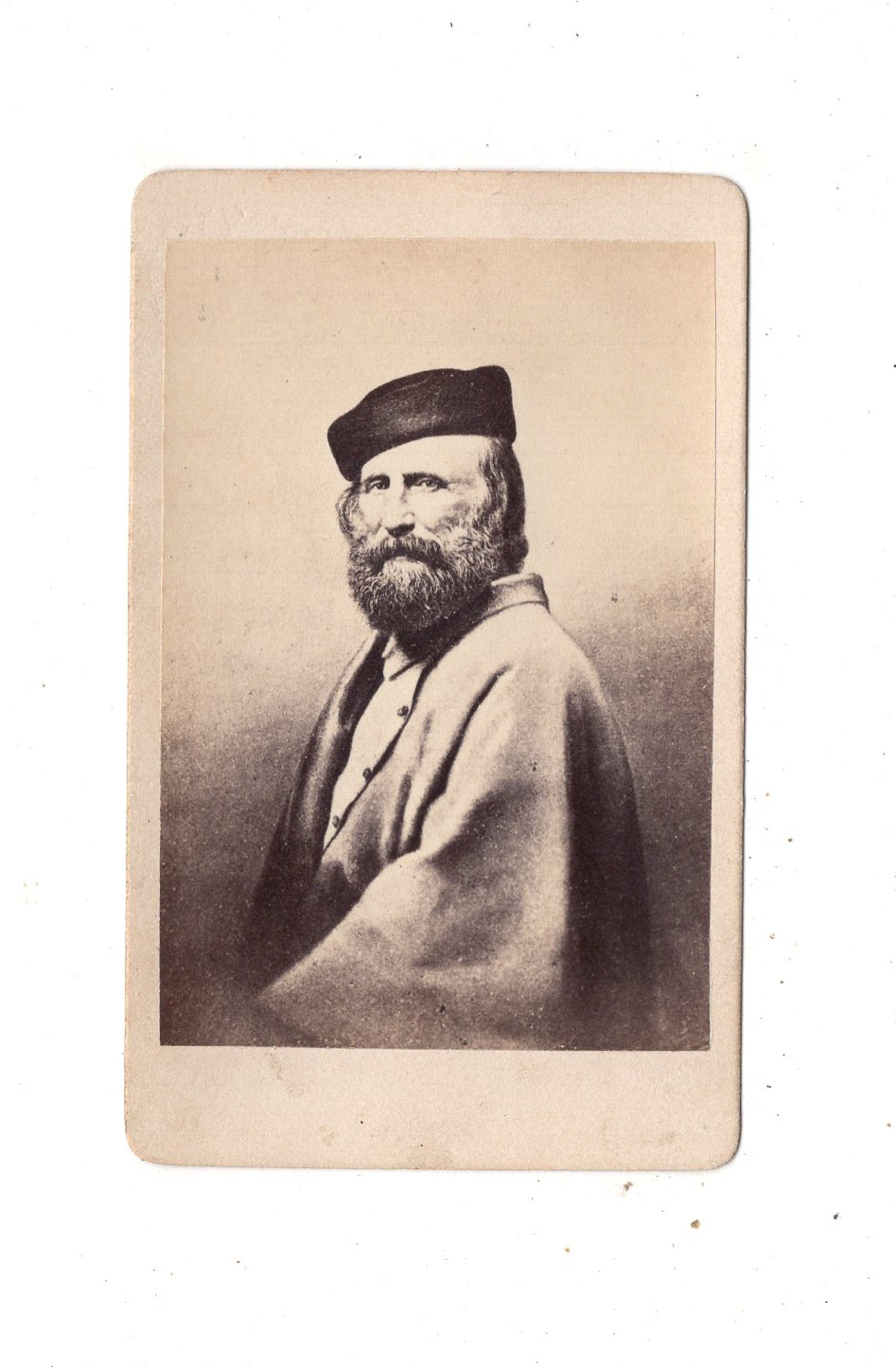 Fotografie Revolutionär Giuseppe Garibaldi - 1870er