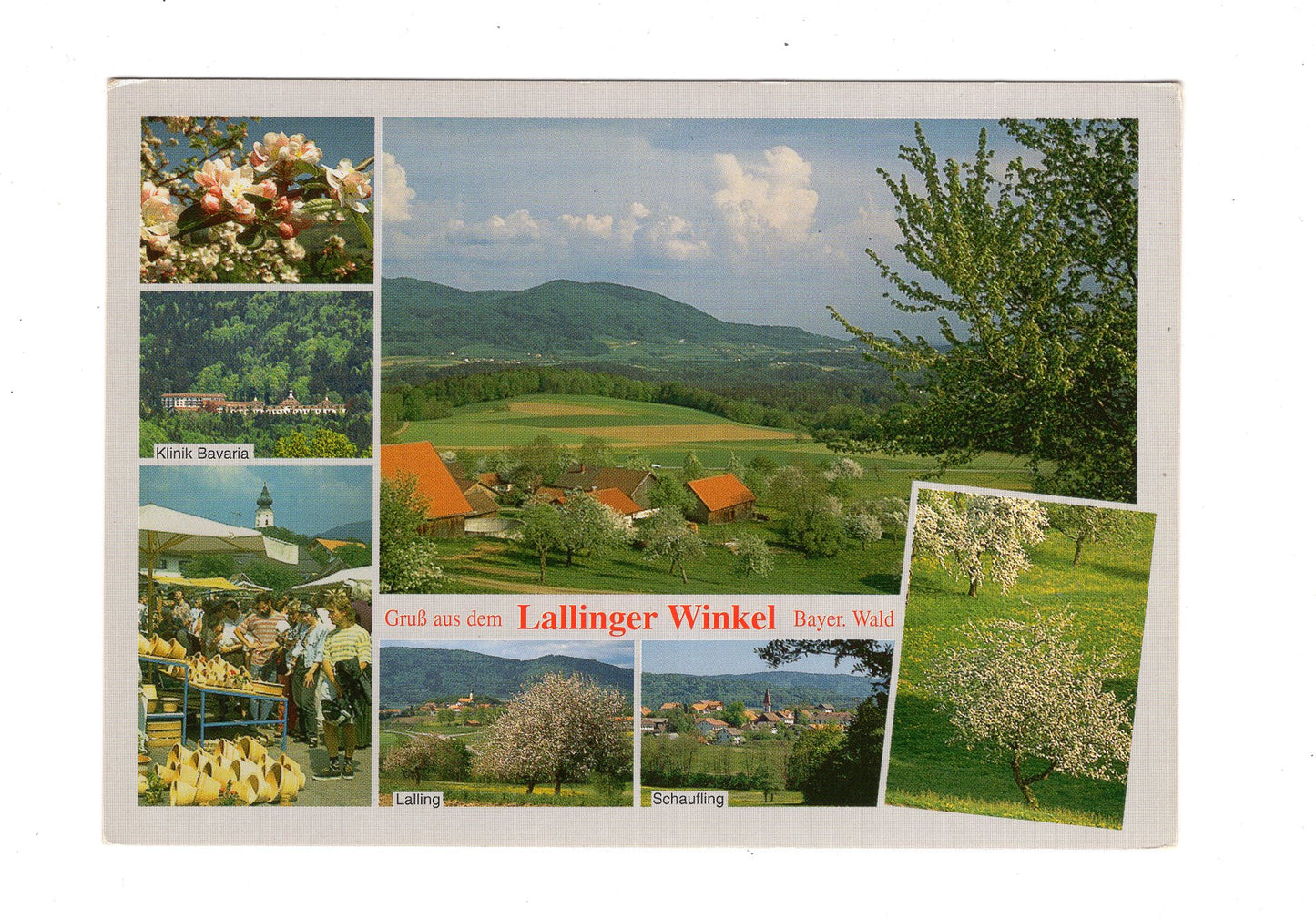Ansichtskarte Lallinger Winkel / Bayerischer Wald