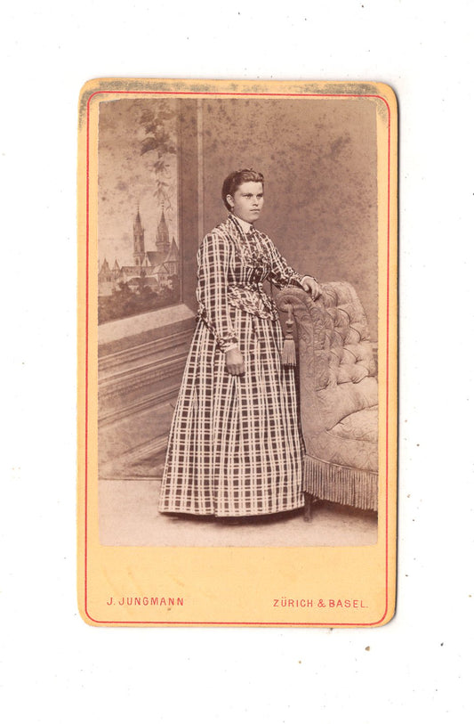 Fotografie Feine Dame - Zürich & Basel 1860er