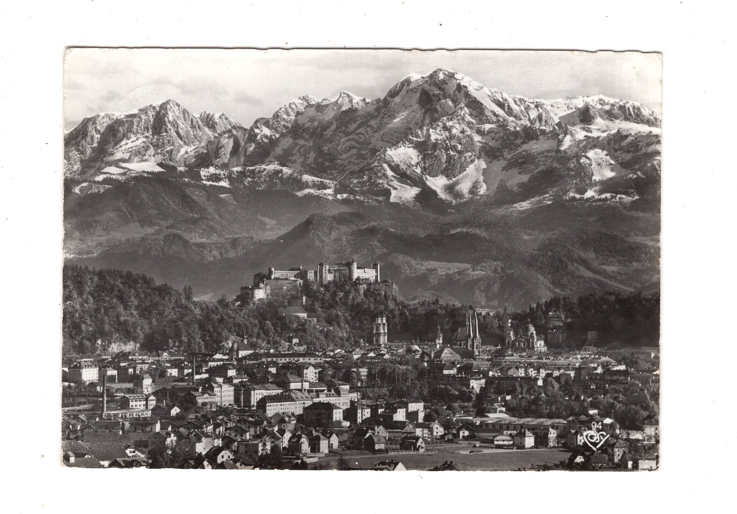 Ansichtskarte Salzburg mit Hohem Göll / Österreich / N1-65