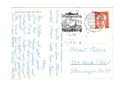 Ansichtskarte Nesselwang im Allgäu / H1-55