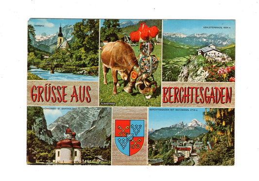 Ansichtskarte Berchtesgaden / Ramsau / St. Bartholomä +++