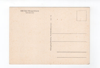 Ansichtskarte Bad Mergentheim / Schlosskirche