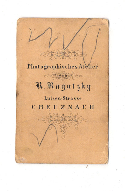 Fotografie Soldat - Bad Kreuznach 1860er / CDV M1-07