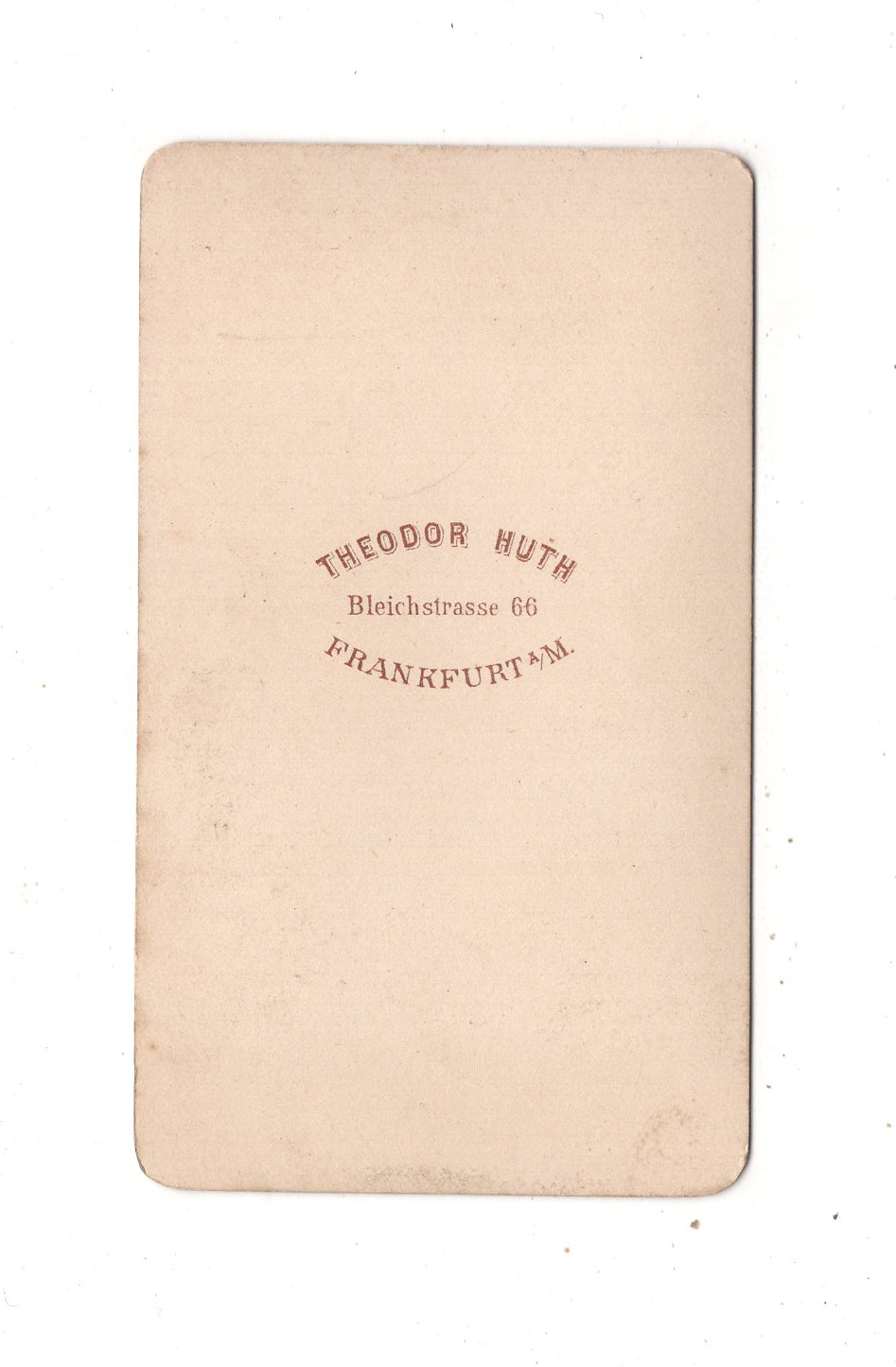 Fotografie Damenportrait - Frankfurt Main um 1870 / CDV N1-14