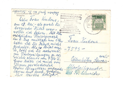 Ansichtskarte Düsseldorf am Rhein / Königsallee / M1-64