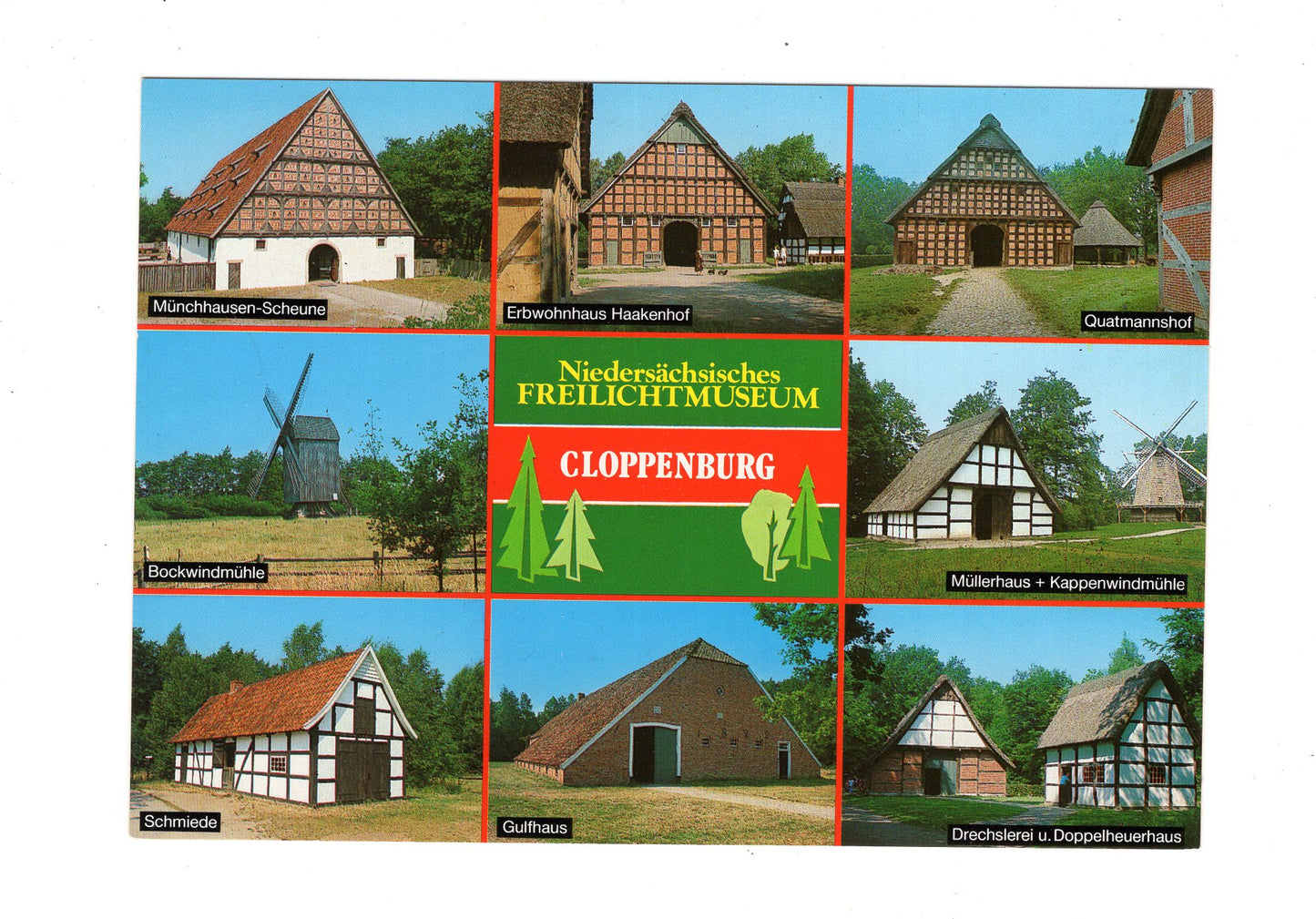 Ansichtskarte Cloppenburg / Niedersächsisches Freilichtmuseum