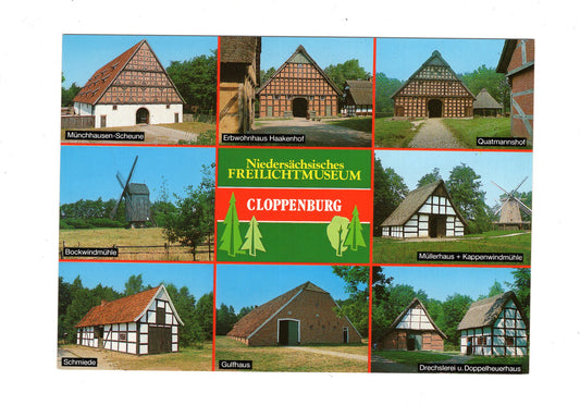 Ansichtskarte Cloppenburg / Niedersächsisches Freilichtmuseum