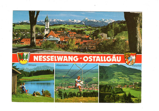 Ansichtskarte Nesselwang im Ostallgäu / H1-55