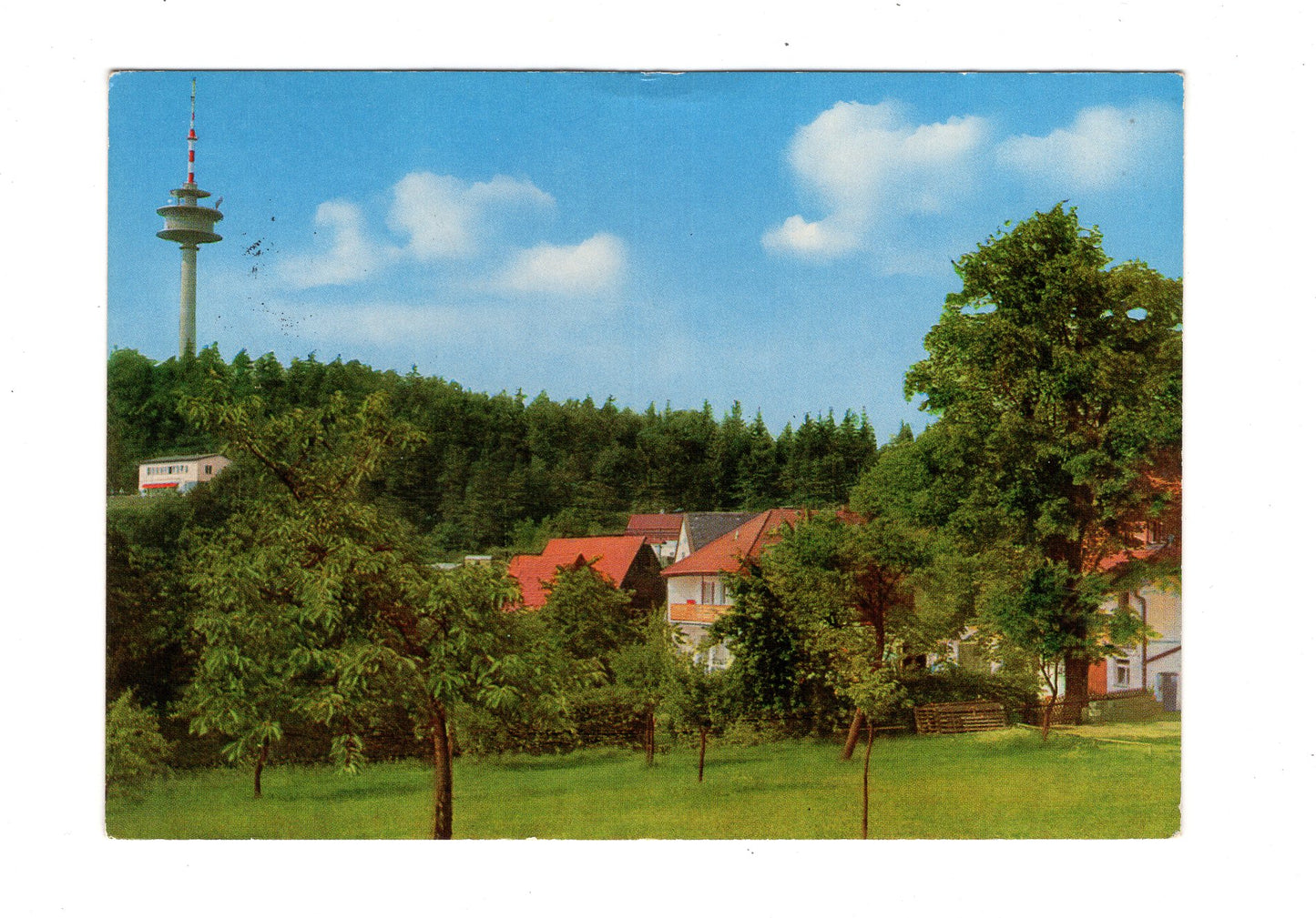 Ansichtskarte Gasthof Schermshöhe mit Hotel Berghof / Schermshöhe