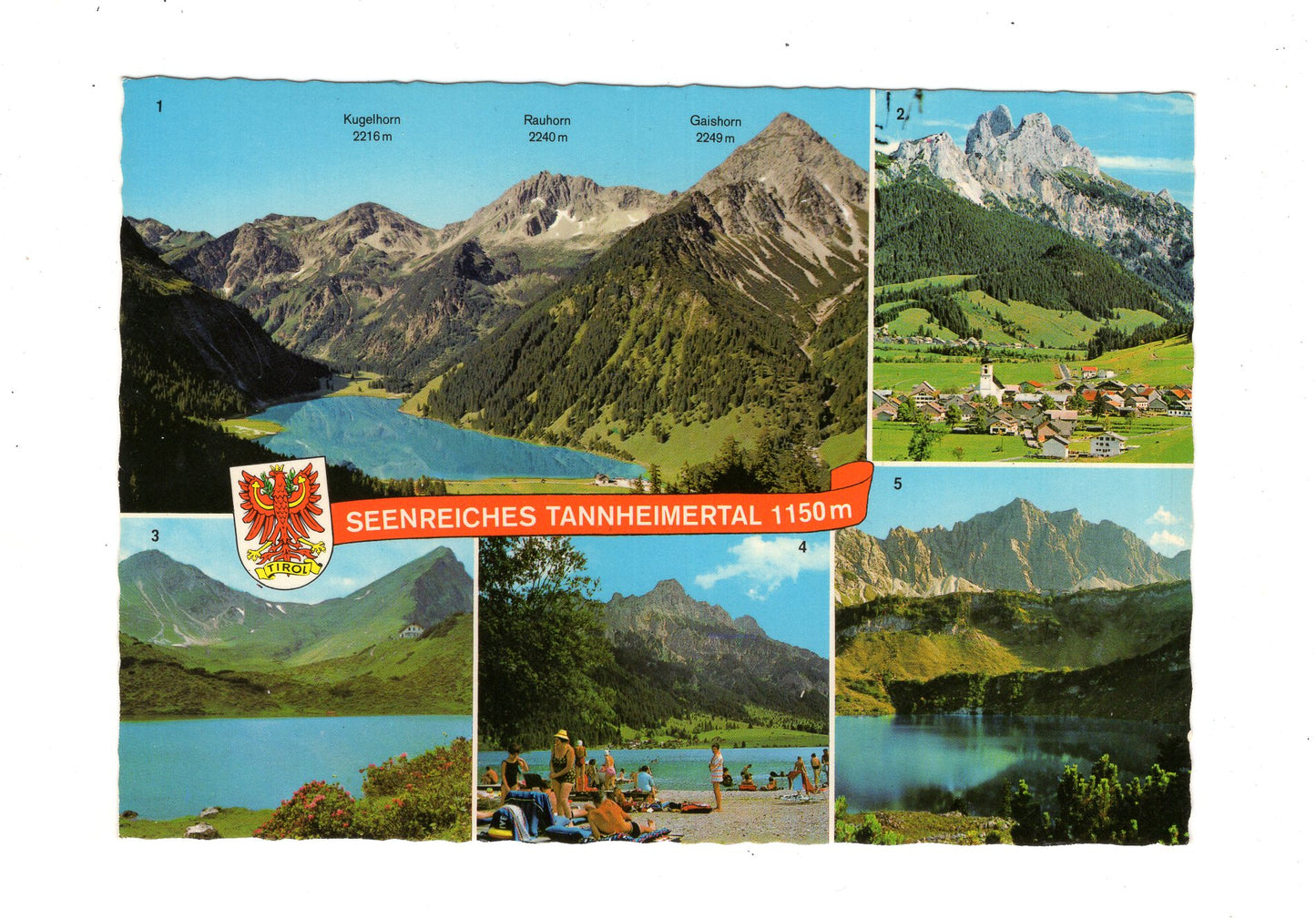 Ansichtskarte Tannheimer Tal / Tirol / Österreich
