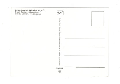 Ansichtskarte Bad Vöslau / Niederösterreich / Österreich