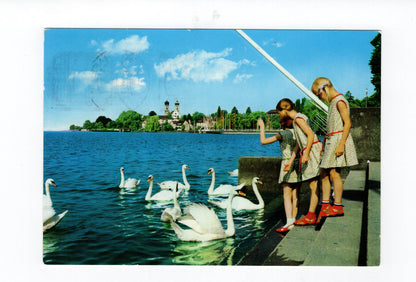 Ansichtskarte Friedrichshafen am Bodensee / Uferpromenade