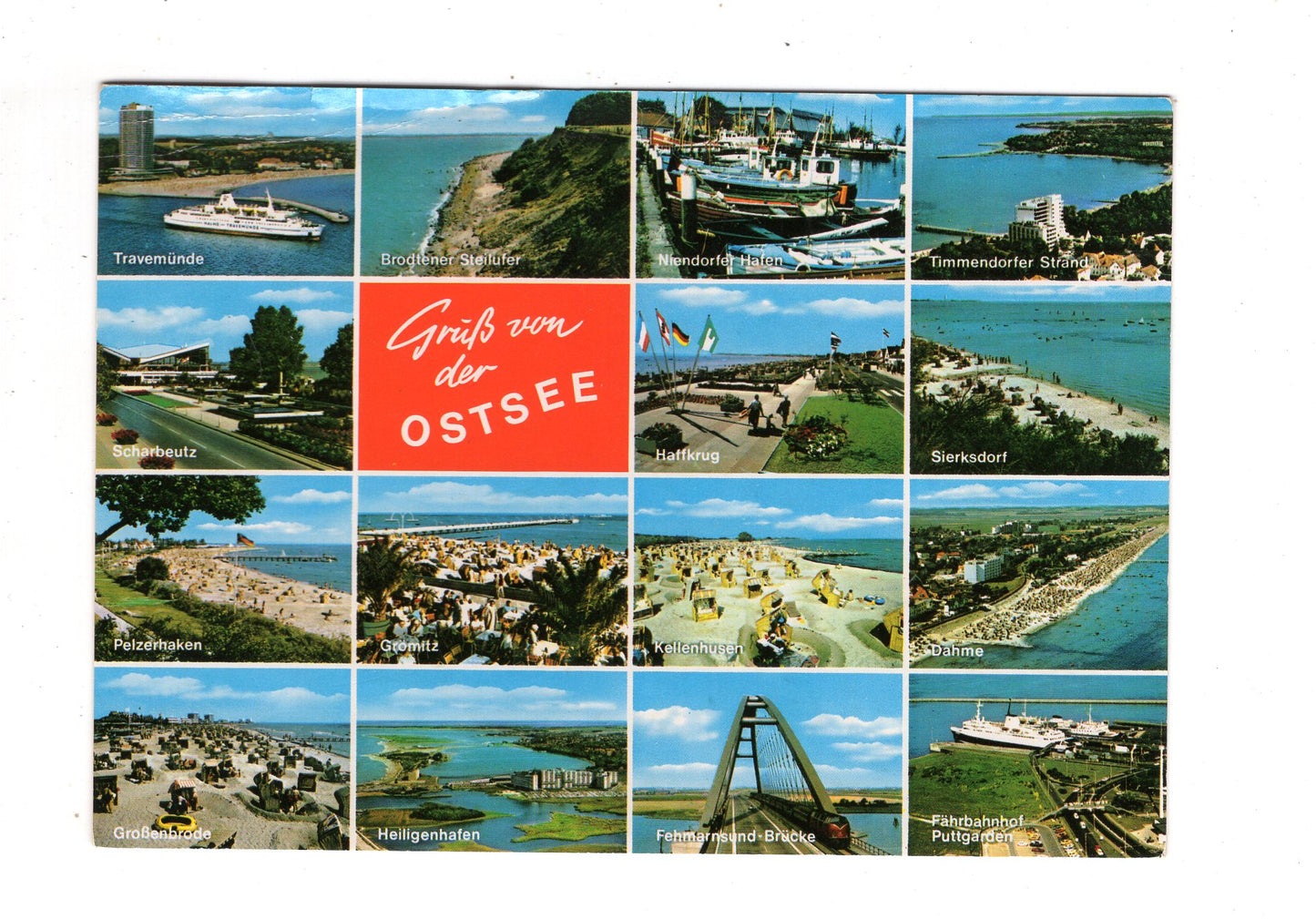 Ansichtskarte Ostsee / Scharbeutz / Haffkrug +++ / K1-58