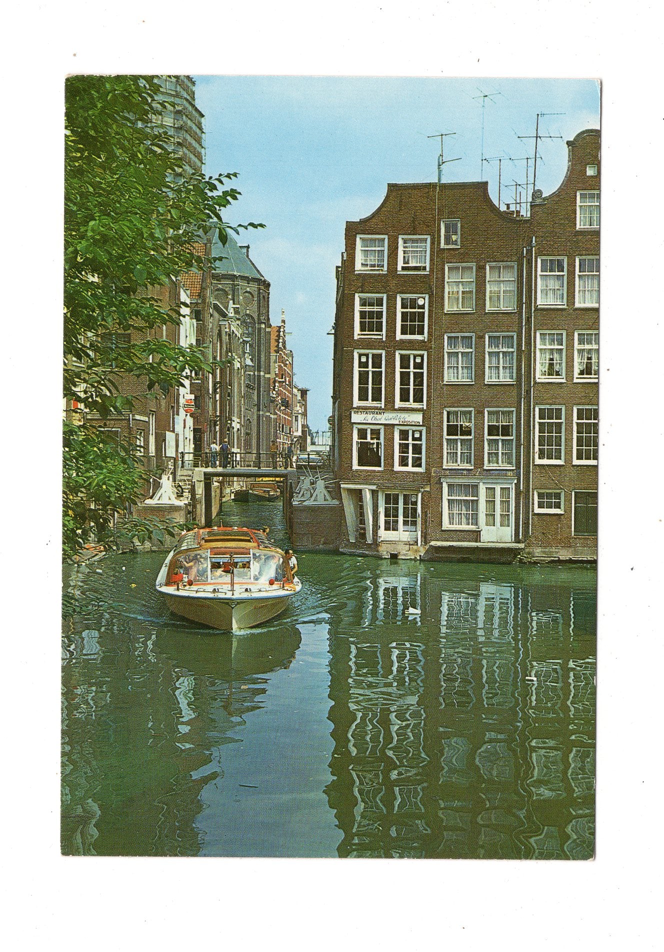 Ansichtskarte Amsterdam / Der kleine Kolk / Niederlande / M1-69