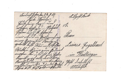 Ansichtskarte / Feldpost / Gruppenbild Soldaten - Ingolstadt 1818