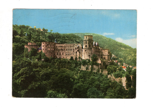Ansichtskarte Heidelberg / Schloss / I1-68