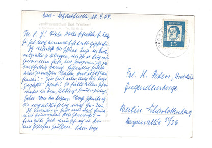 Ansichtskarte Landfrauenschule Bad Weilbach