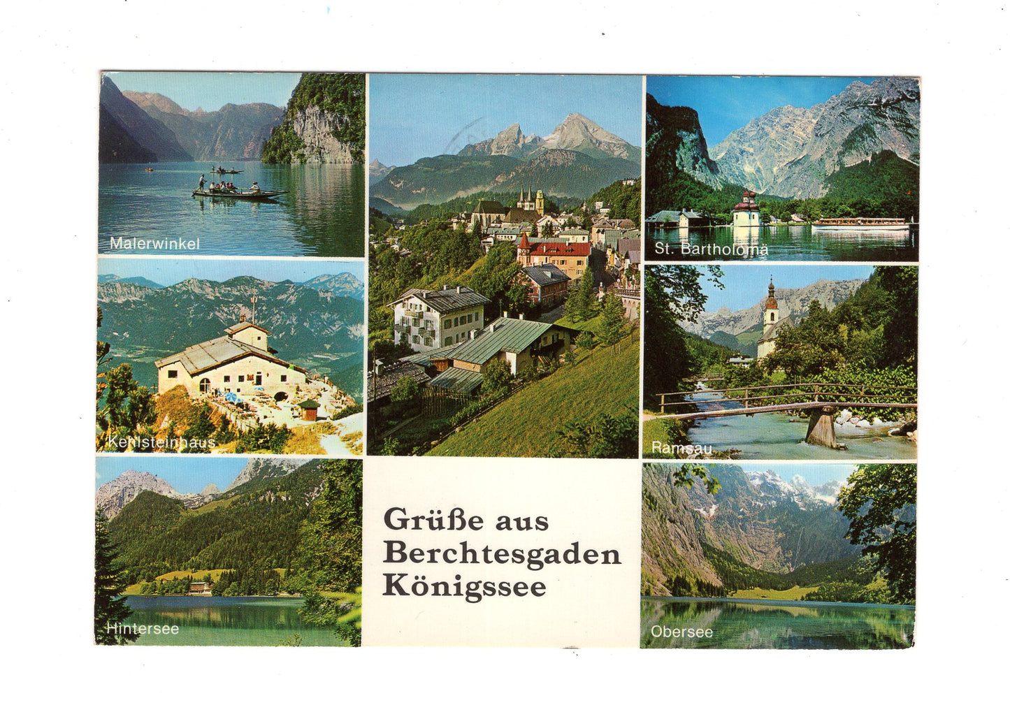 Ansichtskarte Berchtesgaden / Königssee